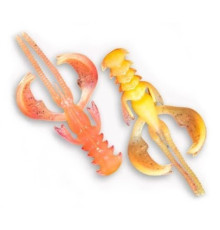 Силиконовые приманки Crazy Fish NIMBLE 1.6" 13d, 9шт, рак