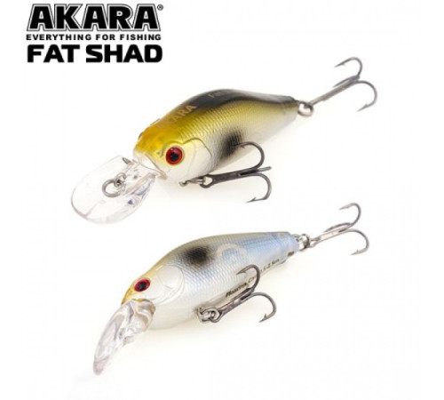 Воблер Akara Fat Shad 55F цвет A77