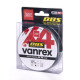 Плетеная леска Lucky John Vanrex BBS х4 BRAID Moss Green 125м,  0.4мм