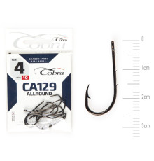 Крючки Cobra ALLROUND сер. CA129, №4, 10шт.