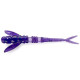 FishUp FLIT 1.5" 060 - Dark Violet/Peacock & Silver, 10шт.