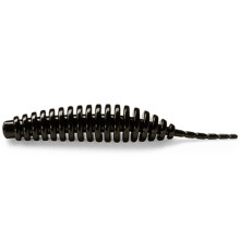 Силиконовые приманки FishUp TANTA 1.5" 101 - Black, 10шт, слаг