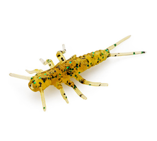 FishUp STONEFLY 0.75" 036 - Caramel/Green & Black, 12шт.