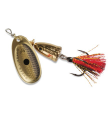 Блесна вращающаяся Blue Fox VIBRAX FOXTAIL №4 , цвет Golden Shiner