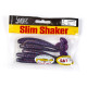 Силиконовые приманки Lucky John Pro Series SLIM SHAKER 4,0in S63, 6шт, виброхвост
