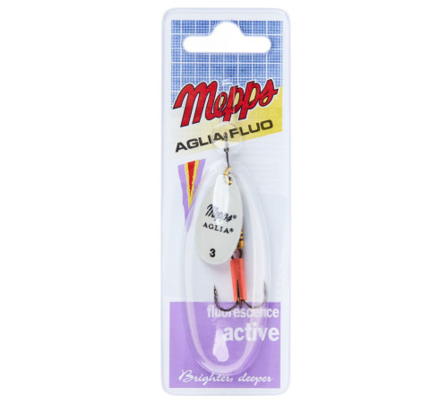Блесна вращающаяся Mepps AGLIA №3 блистер , цвет Phospho