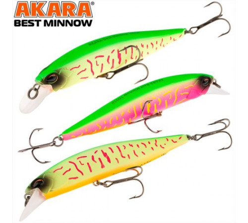 Воблер AKARA BEST MINNOW 100SP цвет A207/161