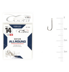 Крючки Cobra ALLROUND сер. CA124, №14, 10шт.