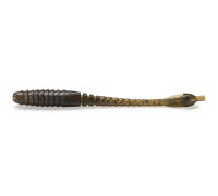 Силиконовые приманки FishUp ARW WORM 2" 043 - Watermelon Brown/Black, 12шт, червь