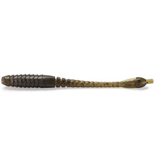 Силиконовые приманки FishUp ARW WORM 2" 043 - Watermelon Brown/Black, 12шт, червь
