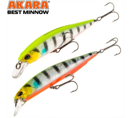 Воблер AKARA BEST MINNOW 100SP цвет A205