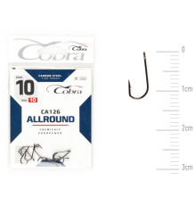 Крючки Cobra ALLROUND сер. CA126, №10, 10шт.