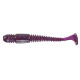 Силиконовые приманки Lucky John Pro Series TIOGA 2.4in S63, 9шт, виброхвост