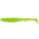 Силиконовая приманка FishUp U-SHAD 4" 026 - Fluo Chartreuse/Green, 8шт, виброхвост