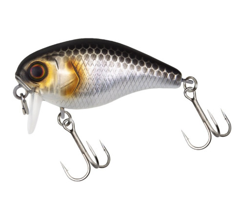 Воблер крэнк Jackall CHUBBY 38F-SSR uv mat silver & black, 4.2 гр.