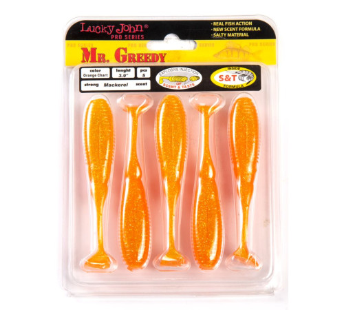 Lucky John Pro Series MISTER GREEDY 3.9in T26, шт.