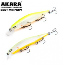 Воблер Akara Best Minnow 100SP цвет A125