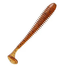 Силиконовая приманка Crazy Fish VIBRO WORM 4.0" 32, 5шт, виброхвост