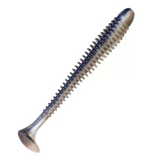 Силиконовая приманка Crazy Fish VIBRO WORM 4.0" 17d, 5шт, виброхвост