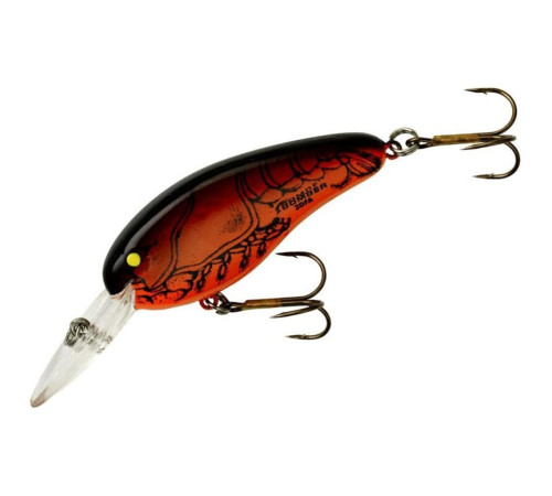 Воблер Pradco Bomber DEEP FLAT A 63F, цвет Apple Red Crawdad, 10,3 гр.