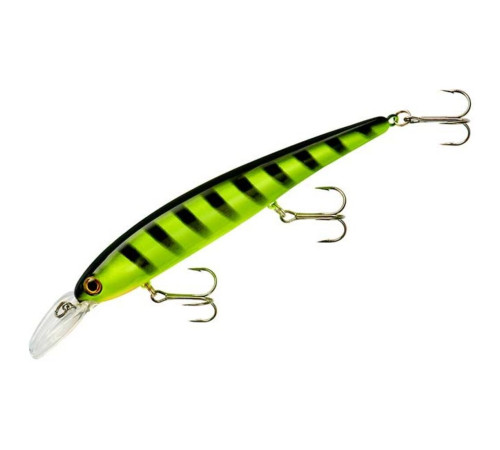 Воблер Pradco Bandit WALLEYE SHALLOW 120F, цвет Chartreuse Black Stripes, 17,7 гр.