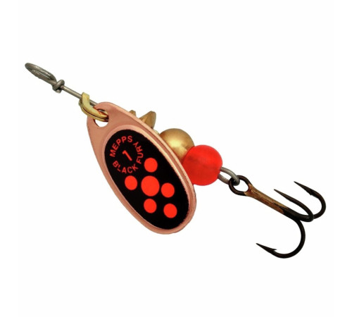 Блесна вращающаяся Mepps BLACK FURY №1 , цвет Copper-Orange