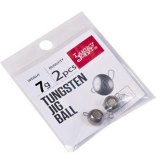 Груз-головки Lucky John Pro Series TUNGSTEN JIG BALL вольфрамовые разборные, 7гр, 2шт.