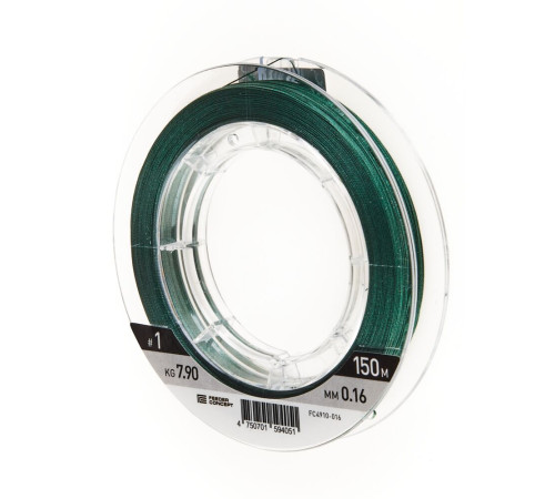 Плетеная леска Feeder Concept Distance х8 BRAID Dark Green 150м,  0.16мм
