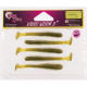 Силиконовая приманка Crazy Fish VIBRO WORM 3.0" 1, 5шт, виброхвост