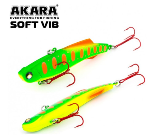 Воблер Akara Soft Vib 45 цвет A74