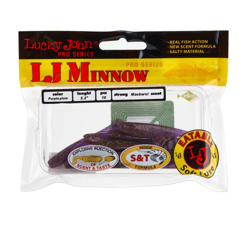Lucky John Pro Series MINNOW 2.2in S13, 10шт.