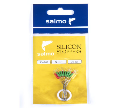Стопоры силиконовые Salmo р.001S 30шт