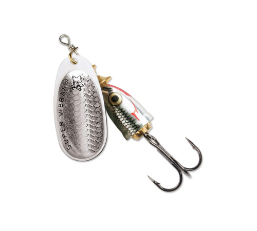 Блесна вращающаяся Blue Fox VIBRAX SHAD №3 , цвет Silver Shad