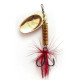 Блесна вращающаяся Lucky John SPIN X ROUND 04 , цвет CR