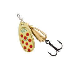 Блесна вращающаяся Blue Fox VIBRAX HOT PEPPER №2 , цвет Gold-Yellow-Red
