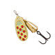 Блесна вращающаяся Blue Fox VIBRAX HOT PEPPER №3 , цвет Gold-Yellow-Red