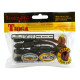 Силиконовые приманки Lucky John Pro Series TIOGA 3.9in 085, 5шт, виброхвост