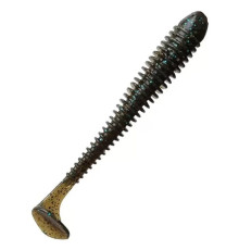Силиконовая приманка Crazy Fish VIBRO WORM 4.0" 42, 5шт, виброхвост