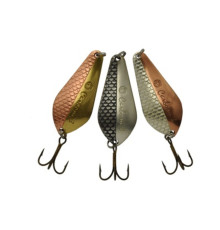 Блесна колеблющаясяKibs CARBONI 3 16г , цвет 10