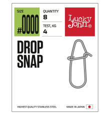 Lucky John Pro Series DROP SNAP, 0000, 8шт.