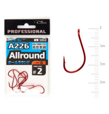 Крючки Cobra Pro AIIROUND сер.A226, №2, 8шт.