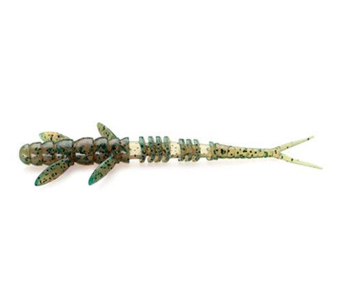 FishUp FLIT 3" 017 - Motor Oil Pepper, 8шт.
