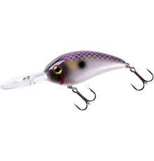 Воблер Pradco Bomber FAT FREE SHAD JR. 67F, цвет Purple Pearl Ayu, 17,1 гр.