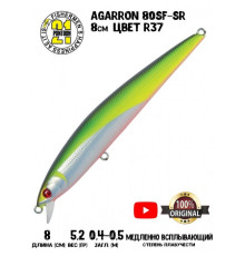 Воблер PONTOON 21 Agarron 80SF-SR цвет R37