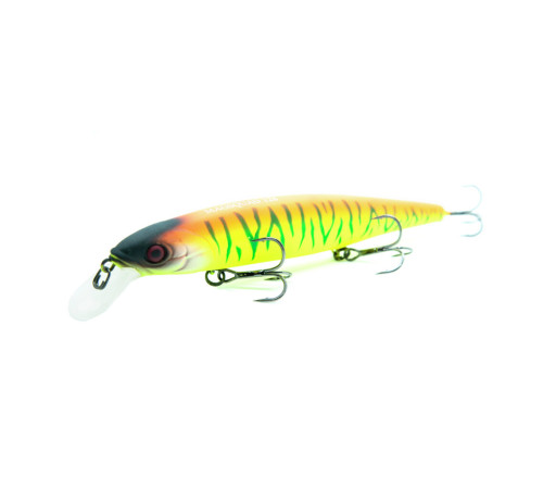 Воблер минноу Jackall MAG SQUAD 128SP tropical mat tiger, 21 гр.