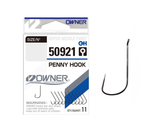 Крючки Owner PENNY HOOK сер. 50921, размер 12, 11шт