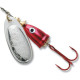 Блесна вращающаяся Blue Fox VIBRAX SHAD №3 , цвет Red-Silver