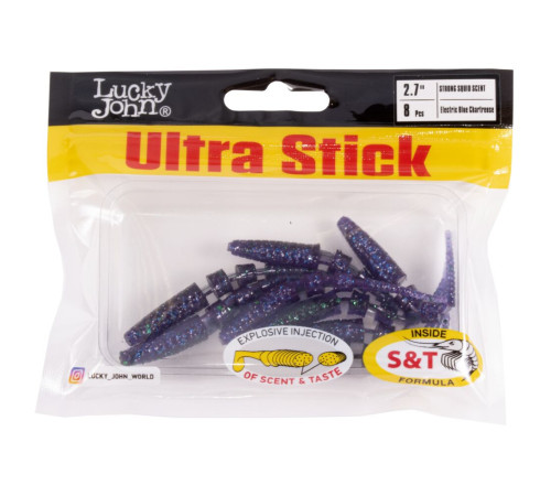 Lucky John Pro Series ULTRA STICK 2.7in T52, 8шт.
