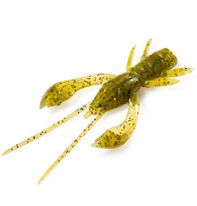 Силиконовые приманки FishUp REAL CRAW 1.5" 074 - Green Pumpkin Seed, 10шт, рак