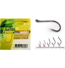 Крючки Cobra Pro FEEDER SPECIALIST сер.1181NSB, №4, 10шт.